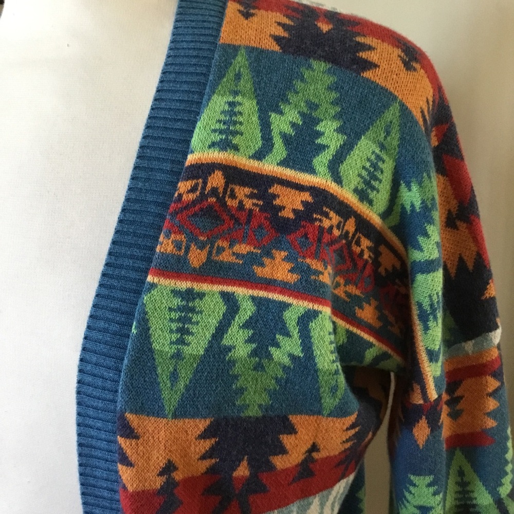 Tasha Polizzi Southwestern Aztec Cardigan - Picture 8 of 13
